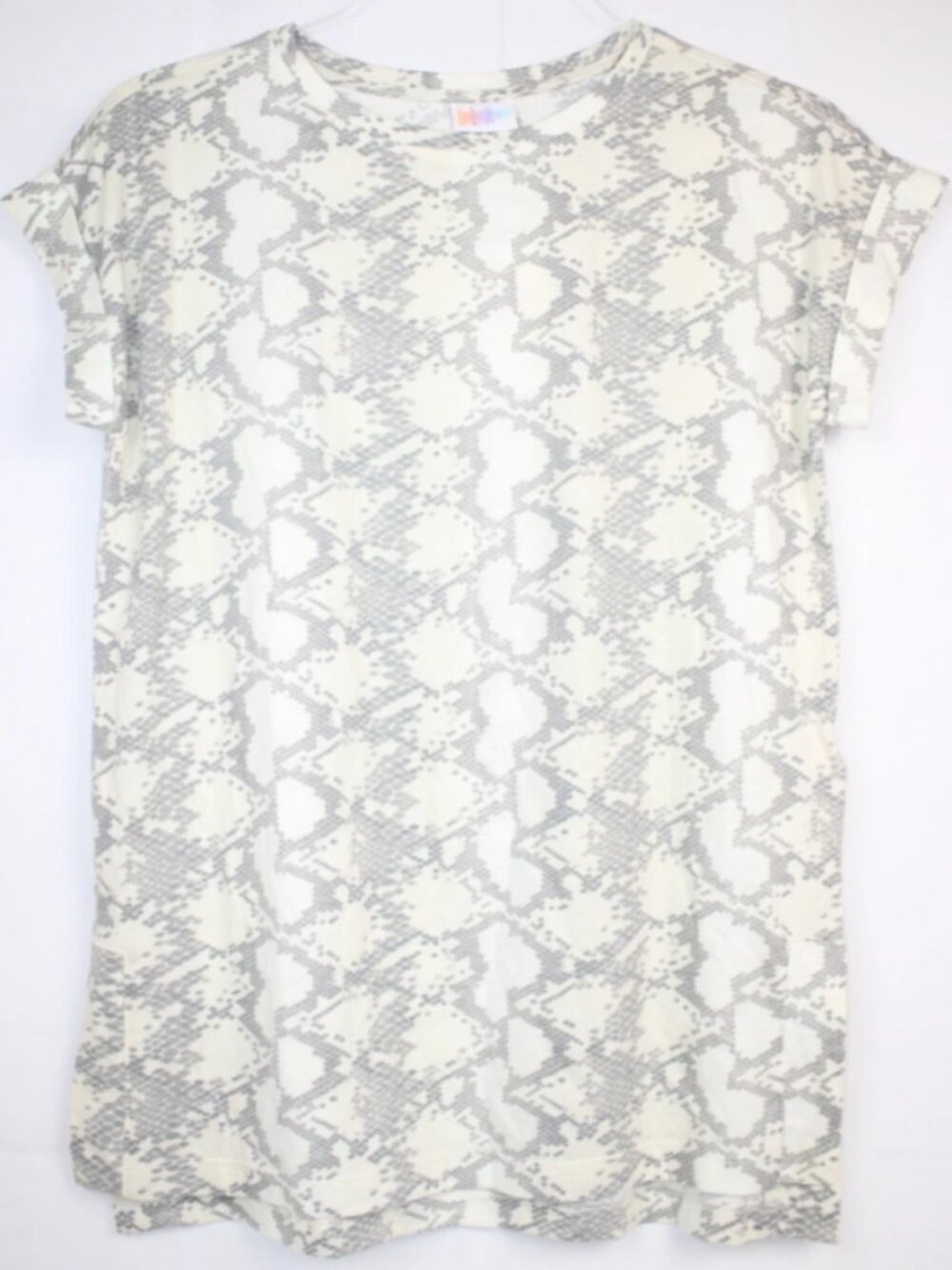 LuLaRoe LEAH T Shirt Women's Top NWT Size XS XSmall Snake Pattern Animal Print